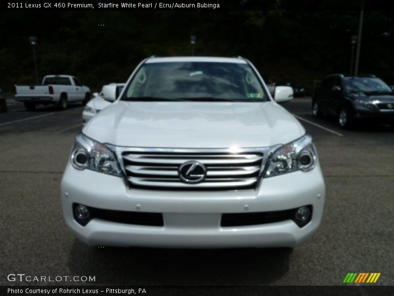 Starfire White Pearl / Ecru/Auburn Bubinga 2011 Lexus GX 460 Premium