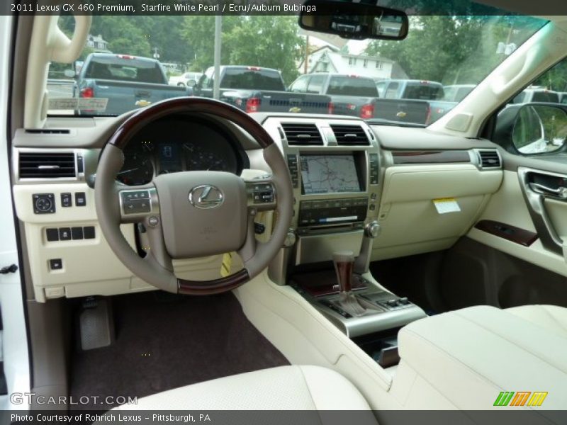  2011 GX 460 Premium Ecru/Auburn Bubinga Interior