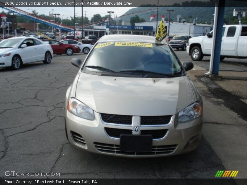 Bright Silver Metallic / Dark Slate Grey 2006 Dodge Stratus SXT Sedan