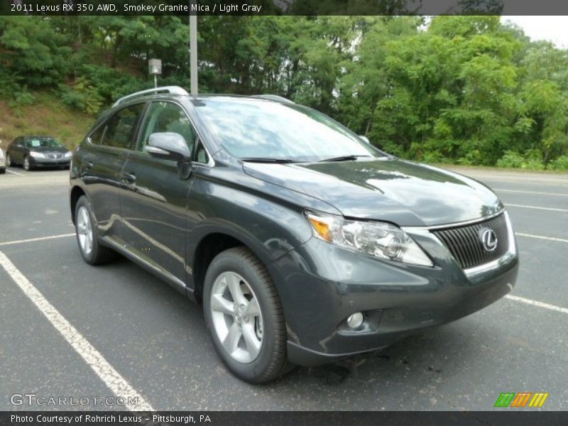 Front 3/4 View of 2011 RX 350 AWD