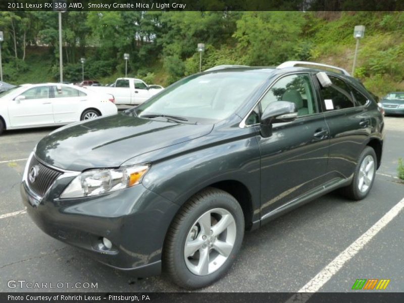 Front 3/4 View of 2011 RX 350 AWD
