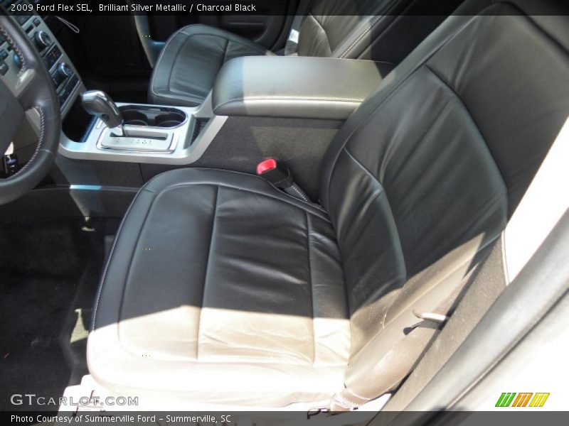 Brilliant Silver Metallic / Charcoal Black 2009 Ford Flex SEL