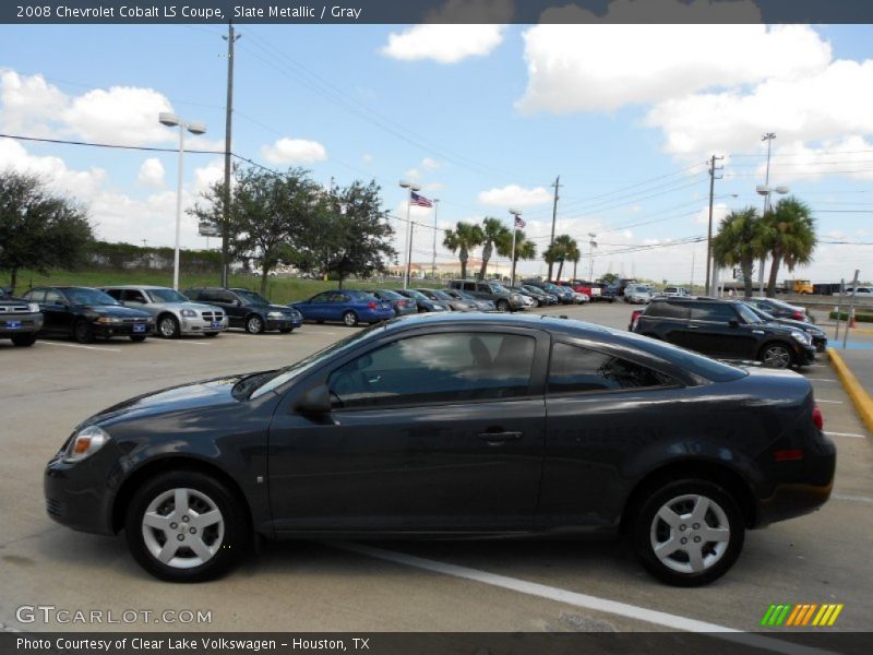Slate Metallic / Gray 2008 Chevrolet Cobalt LS Coupe