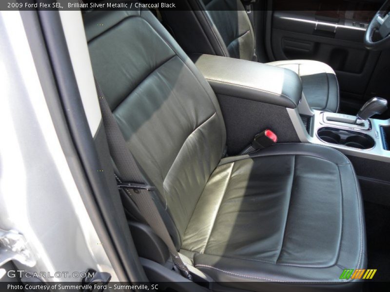 Brilliant Silver Metallic / Charcoal Black 2009 Ford Flex SEL
