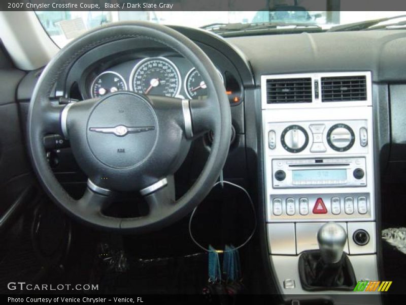 Black / Dark Slate Gray 2007 Chrysler Crossfire Coupe