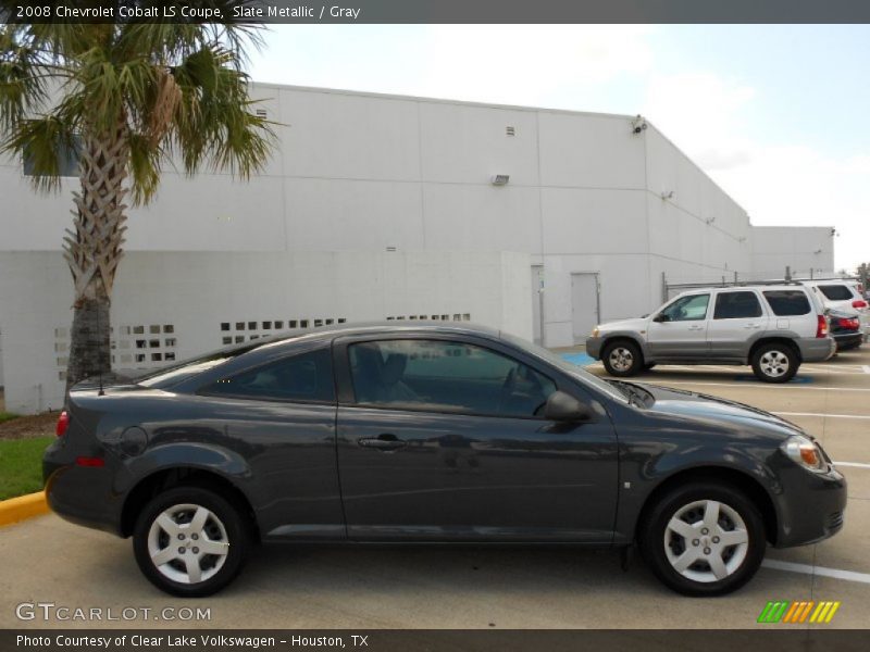 Slate Metallic / Gray 2008 Chevrolet Cobalt LS Coupe