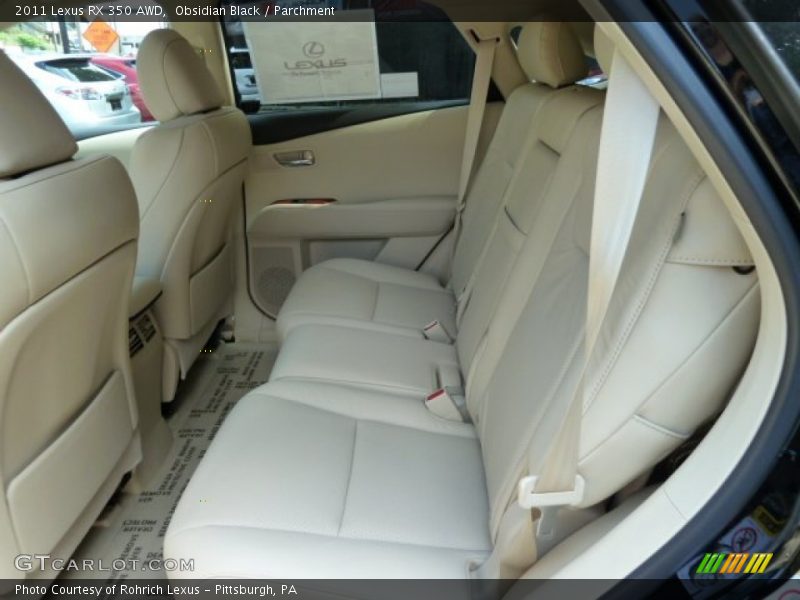 Obsidian Black / Parchment 2011 Lexus RX 350 AWD
