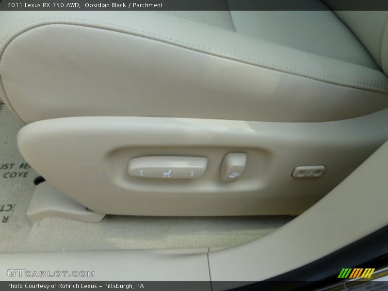 Obsidian Black / Parchment 2011 Lexus RX 350 AWD