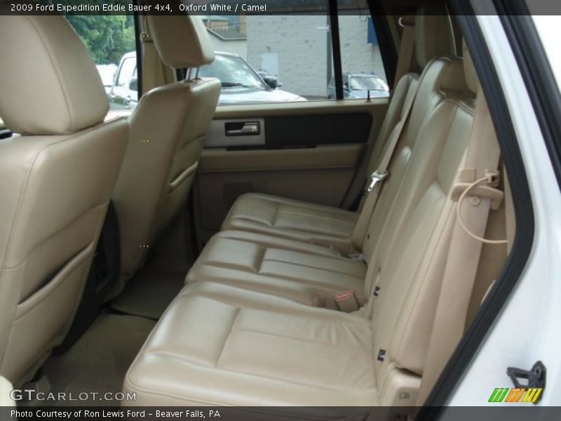Oxford White / Camel 2009 Ford Expedition Eddie Bauer 4x4