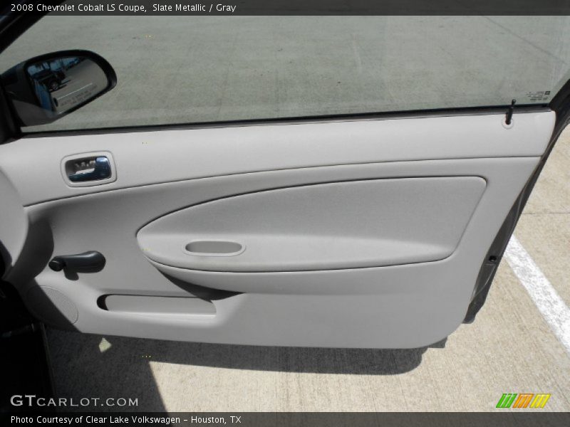 Slate Metallic / Gray 2008 Chevrolet Cobalt LS Coupe