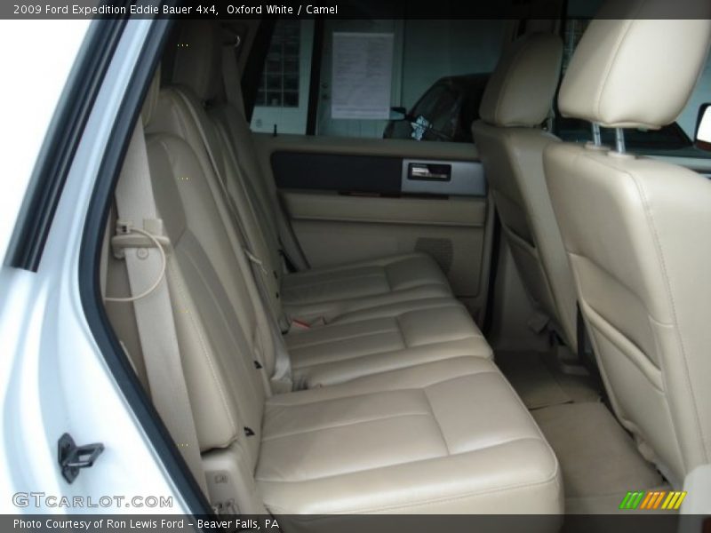 Oxford White / Camel 2009 Ford Expedition Eddie Bauer 4x4