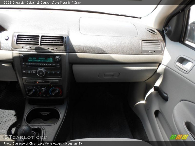 Slate Metallic / Gray 2008 Chevrolet Cobalt LS Coupe