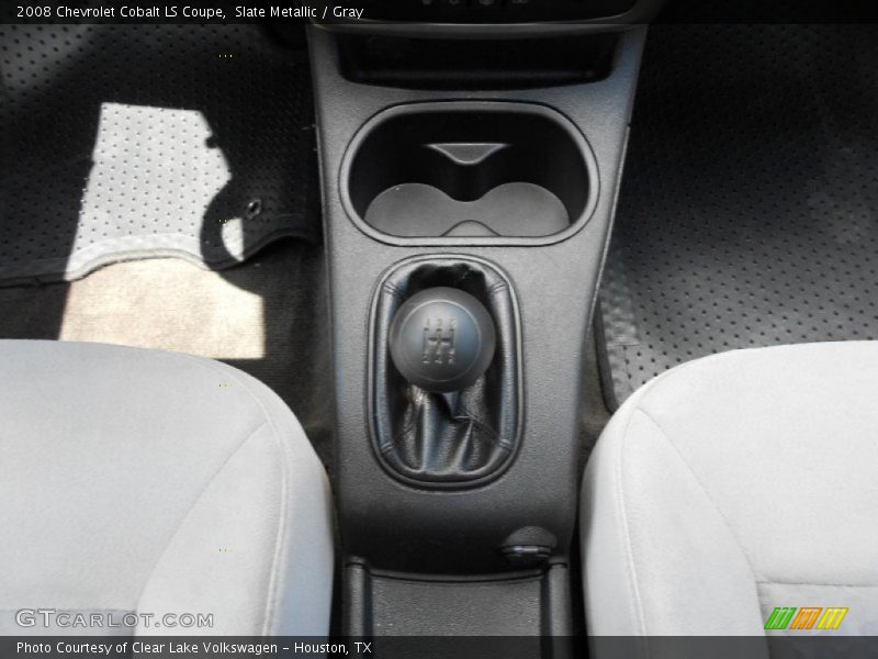 Slate Metallic / Gray 2008 Chevrolet Cobalt LS Coupe