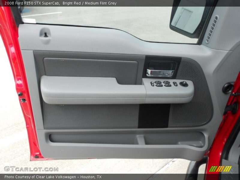 Bright Red / Medium Flint Grey 2008 Ford F150 STX SuperCab