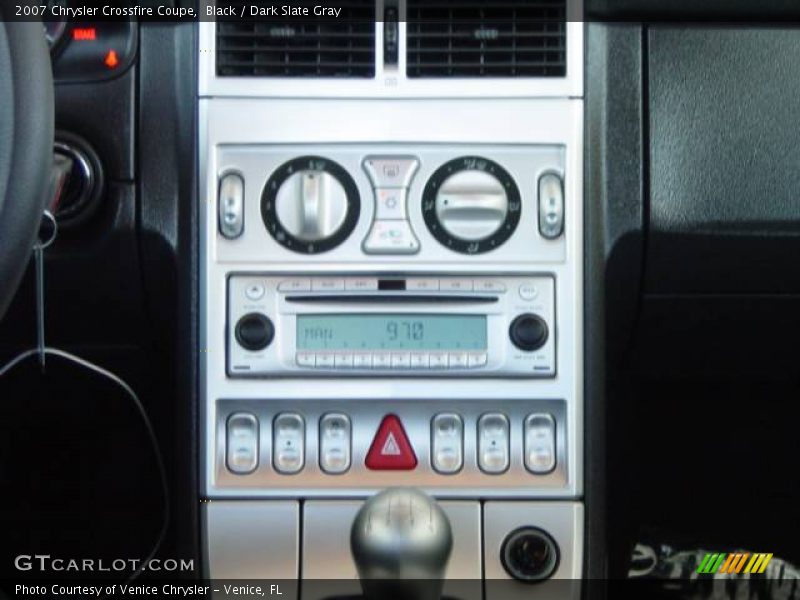 Controls of 2007 Crossfire Coupe