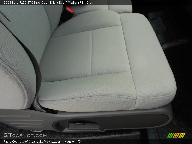 Bright Red / Medium Flint Grey 2008 Ford F150 STX SuperCab