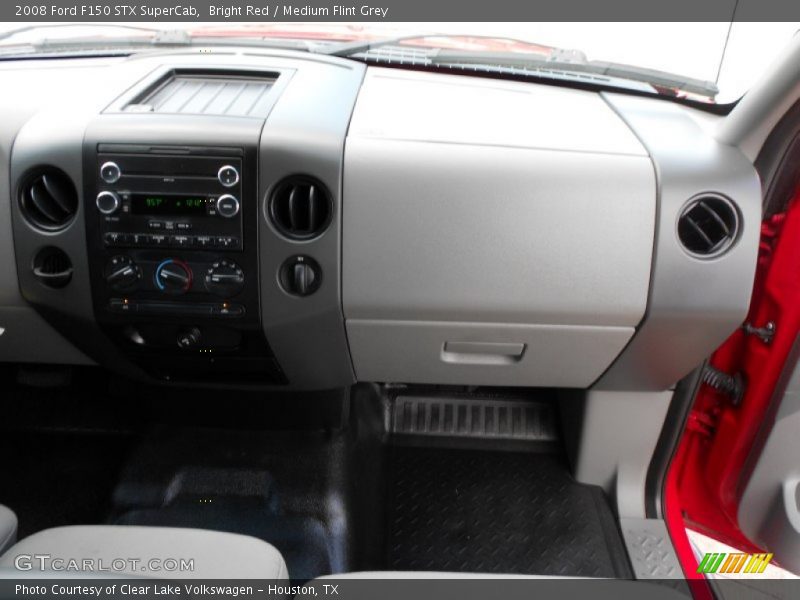 Bright Red / Medium Flint Grey 2008 Ford F150 STX SuperCab