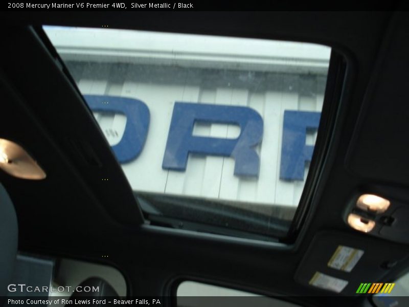 Silver Metallic / Black 2008 Mercury Mariner V6 Premier 4WD