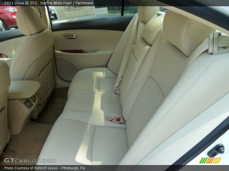 Starfire White Pearl / Parchment 2011 Lexus ES 350