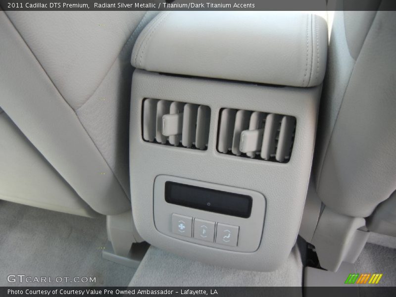 Radiant Silver Metallic / Titanium/Dark Titanium Accents 2011 Cadillac DTS Premium