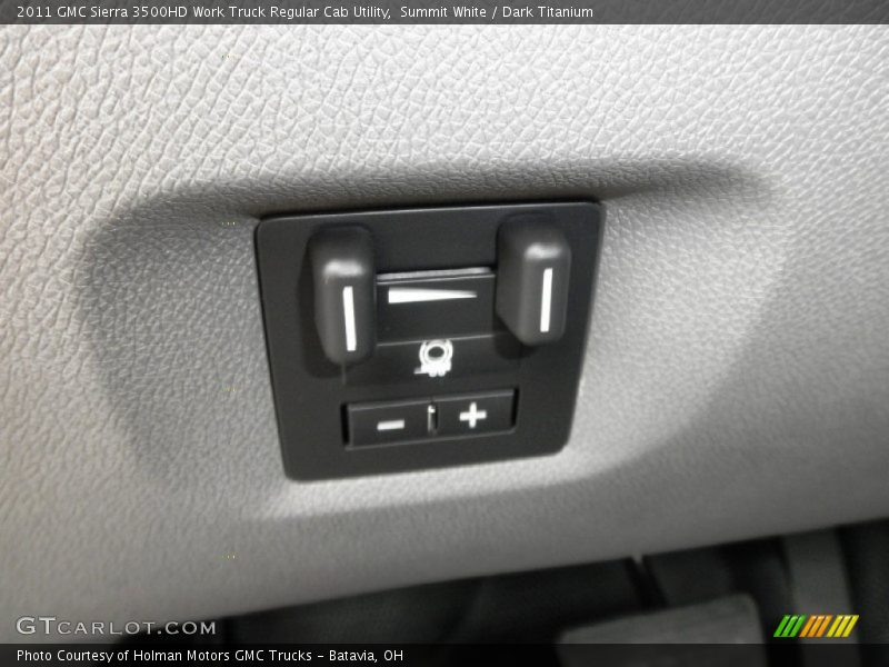 Summit White / Dark Titanium 2011 GMC Sierra 3500HD Work Truck Regular Cab Utility