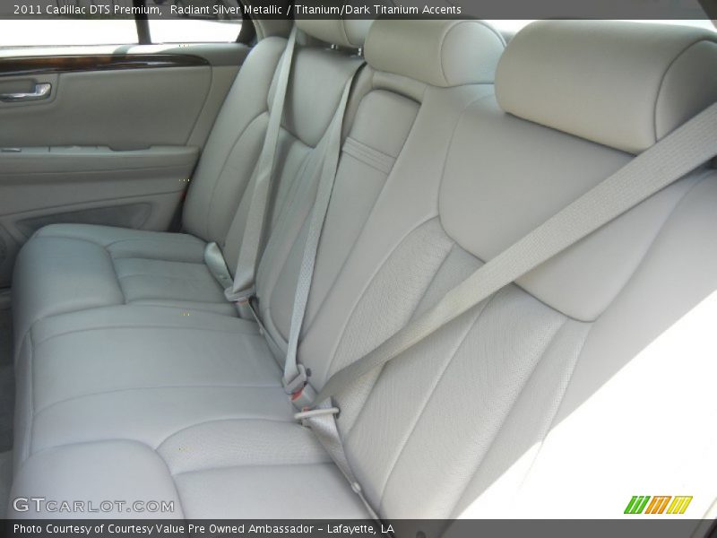 Radiant Silver Metallic / Titanium/Dark Titanium Accents 2011 Cadillac DTS Premium