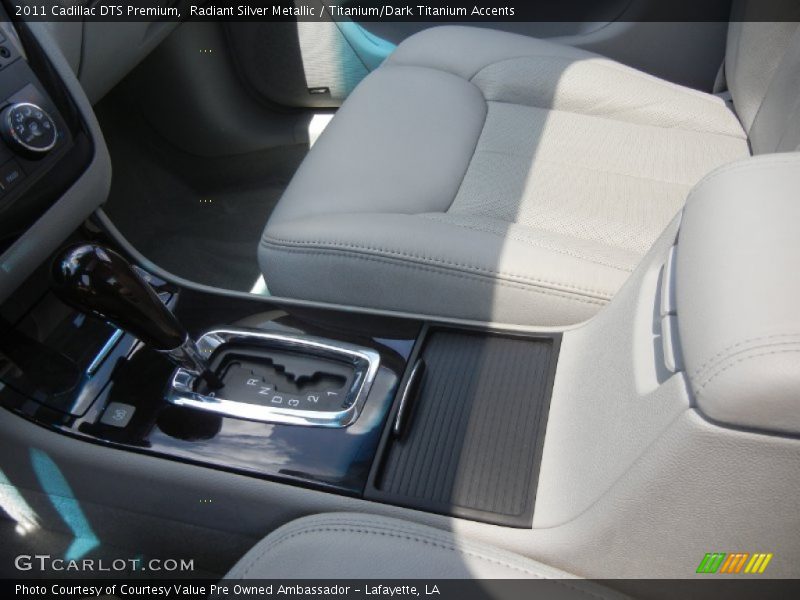 Radiant Silver Metallic / Titanium/Dark Titanium Accents 2011 Cadillac DTS Premium