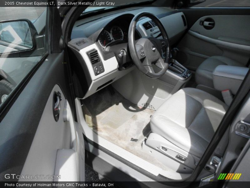 Dark Silver Metallic / Light Gray 2005 Chevrolet Equinox LT