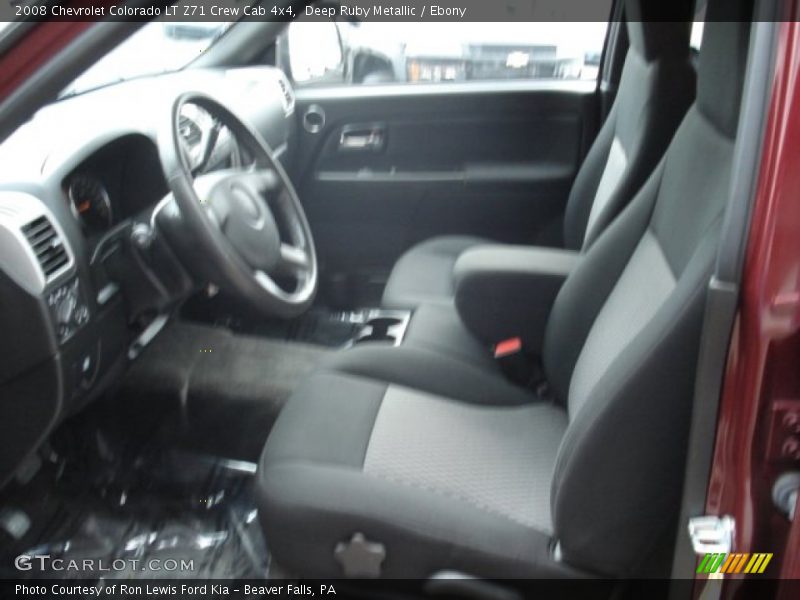 Deep Ruby Metallic / Ebony 2008 Chevrolet Colorado LT Z71 Crew Cab 4x4