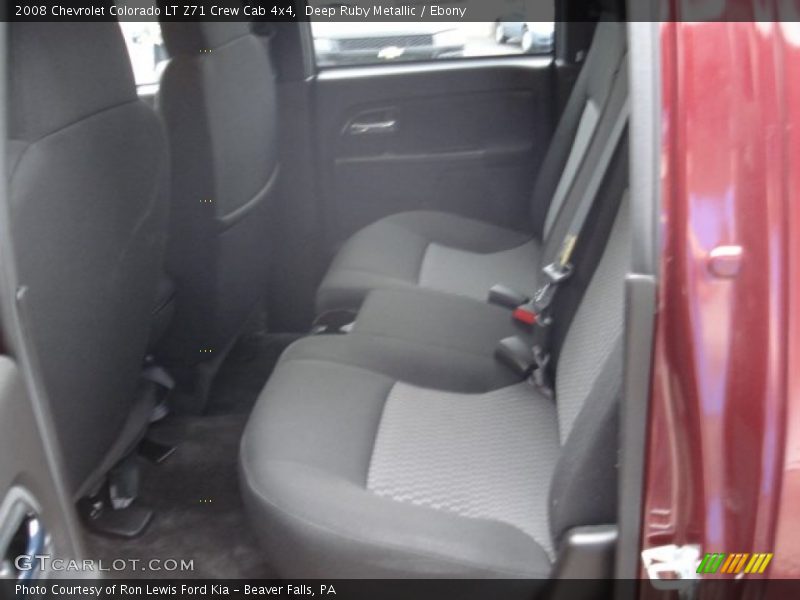 Deep Ruby Metallic / Ebony 2008 Chevrolet Colorado LT Z71 Crew Cab 4x4