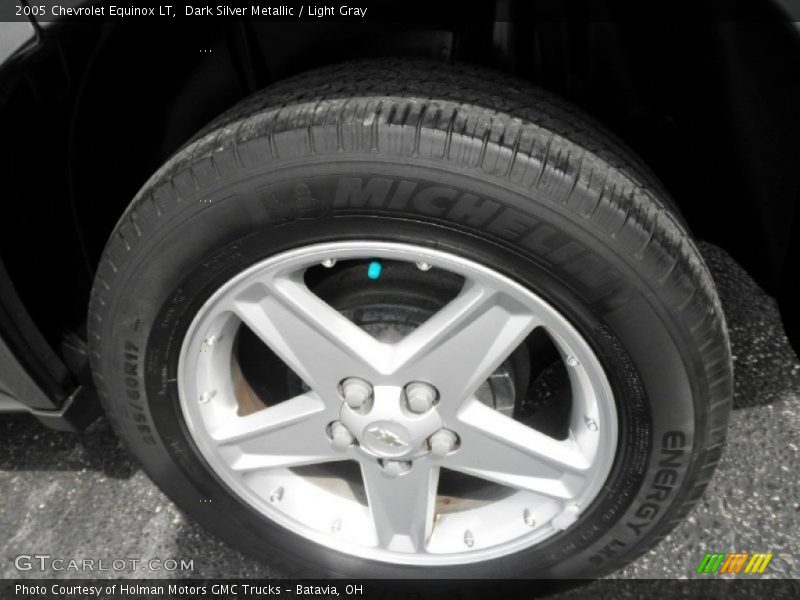 Dark Silver Metallic / Light Gray 2005 Chevrolet Equinox LT