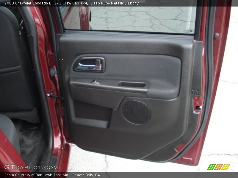 Deep Ruby Metallic / Ebony 2008 Chevrolet Colorado LT Z71 Crew Cab 4x4
