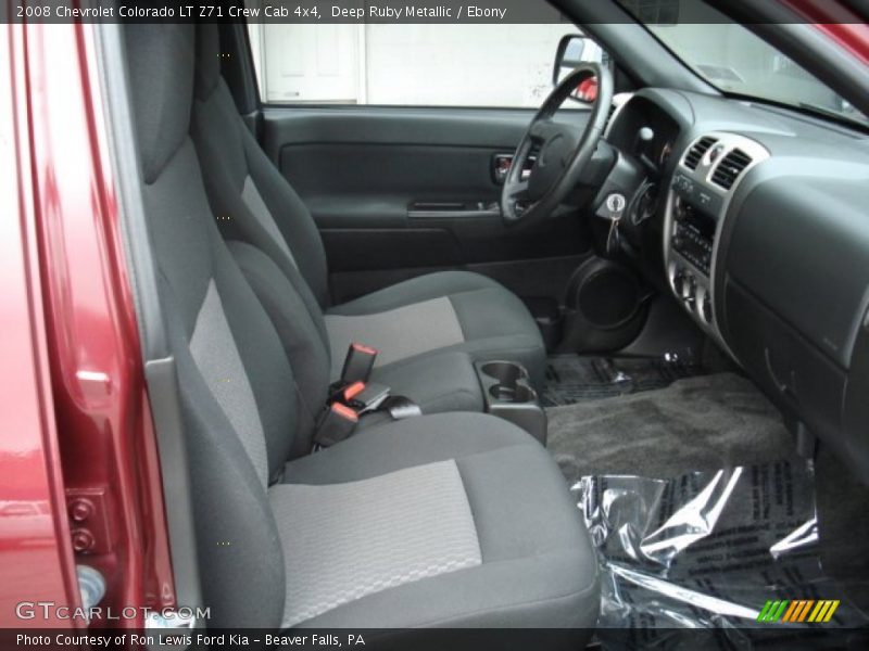 Deep Ruby Metallic / Ebony 2008 Chevrolet Colorado LT Z71 Crew Cab 4x4