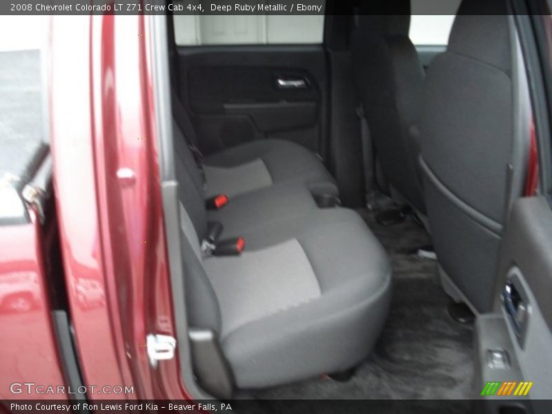 Deep Ruby Metallic / Ebony 2008 Chevrolet Colorado LT Z71 Crew Cab 4x4