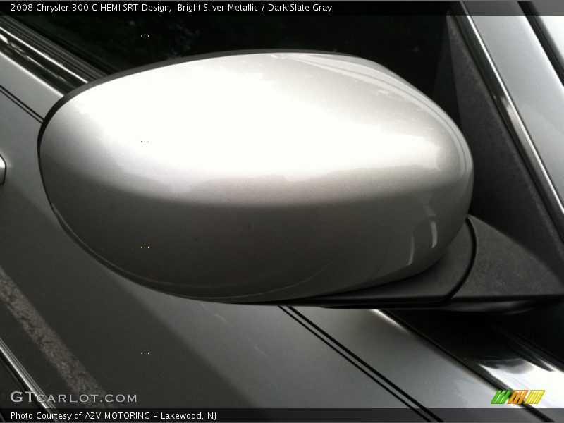 Bright Silver Metallic / Dark Slate Gray 2008 Chrysler 300 C HEMI SRT Design