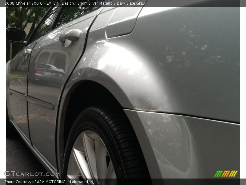 Bright Silver Metallic / Dark Slate Gray 2008 Chrysler 300 C HEMI SRT Design