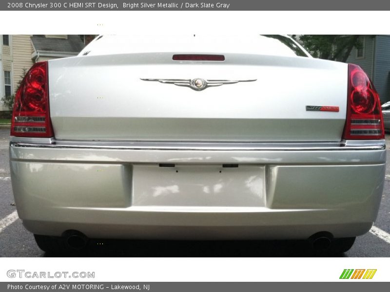 Bright Silver Metallic / Dark Slate Gray 2008 Chrysler 300 C HEMI SRT Design