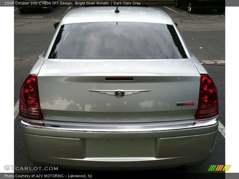 Bright Silver Metallic / Dark Slate Gray 2008 Chrysler 300 C HEMI SRT Design