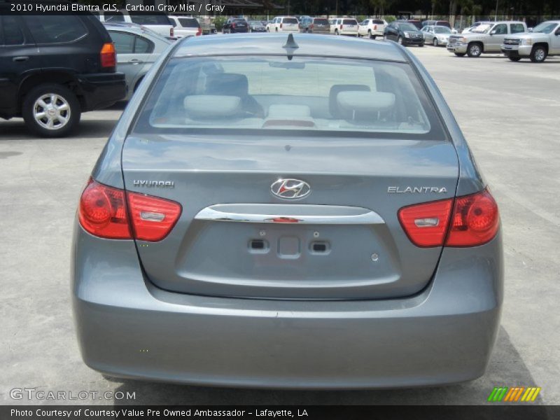 Carbon Gray Mist / Gray 2010 Hyundai Elantra GLS