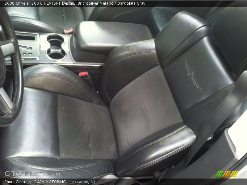 Bright Silver Metallic / Dark Slate Gray 2008 Chrysler 300 C HEMI SRT Design