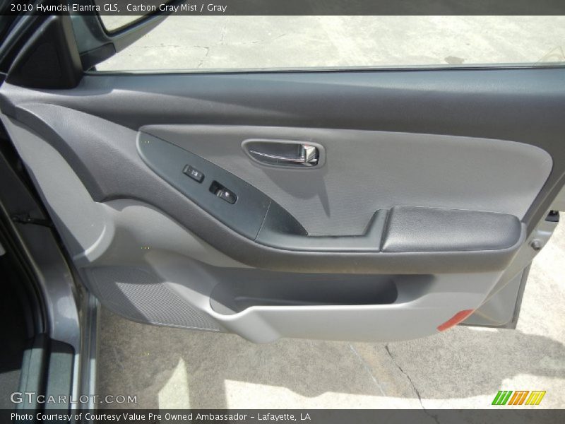 Carbon Gray Mist / Gray 2010 Hyundai Elantra GLS