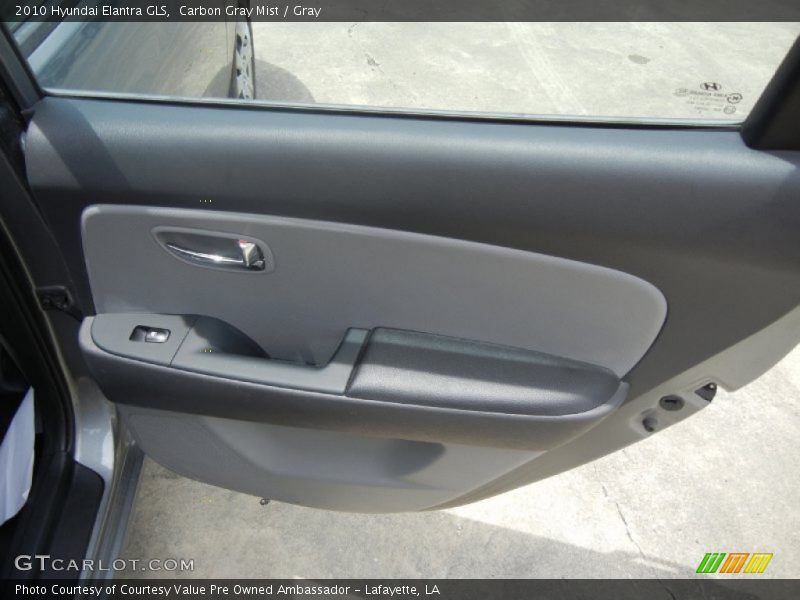 Carbon Gray Mist / Gray 2010 Hyundai Elantra GLS