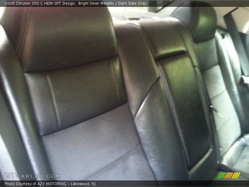 Bright Silver Metallic / Dark Slate Gray 2008 Chrysler 300 C HEMI SRT Design
