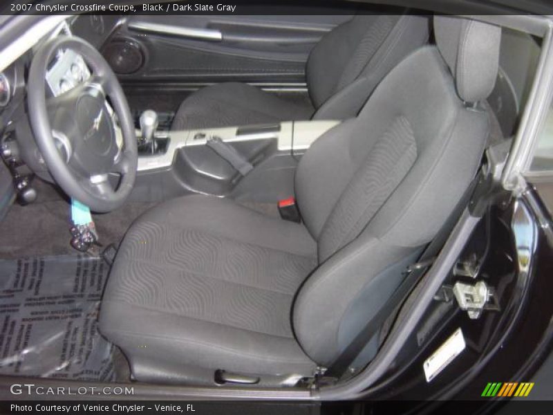  2007 Crossfire Coupe Dark Slate Gray Interior