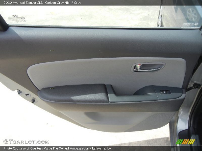 Carbon Gray Mist / Gray 2010 Hyundai Elantra GLS