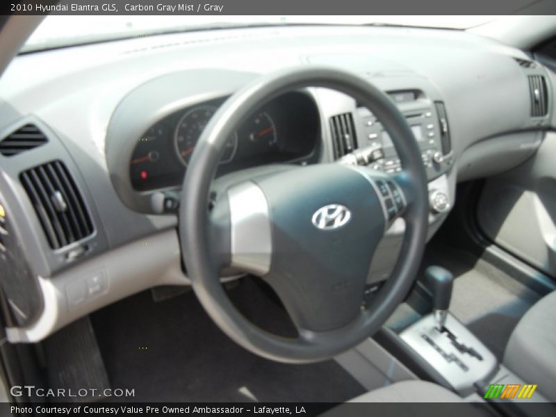 Carbon Gray Mist / Gray 2010 Hyundai Elantra GLS