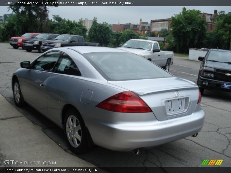 Satin Silver Metallic / Black 2005 Honda Accord LX V6 Special Edition Coupe
