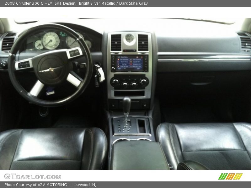 Bright Silver Metallic / Dark Slate Gray 2008 Chrysler 300 C HEMI SRT Design