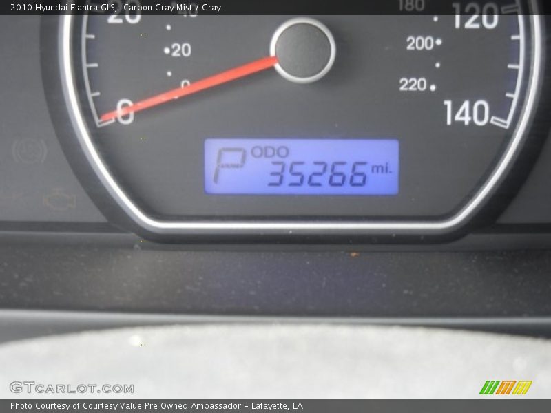 Carbon Gray Mist / Gray 2010 Hyundai Elantra GLS