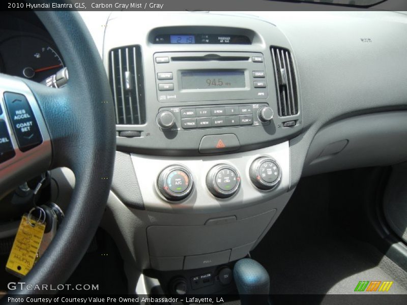 Carbon Gray Mist / Gray 2010 Hyundai Elantra GLS